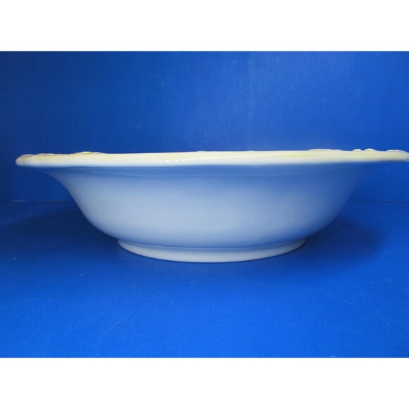 Williams Sonoma Italy Napa Saffron 12 1/2" X 3" Large Salad Serving Bowl VGC - Picture 2 of 13